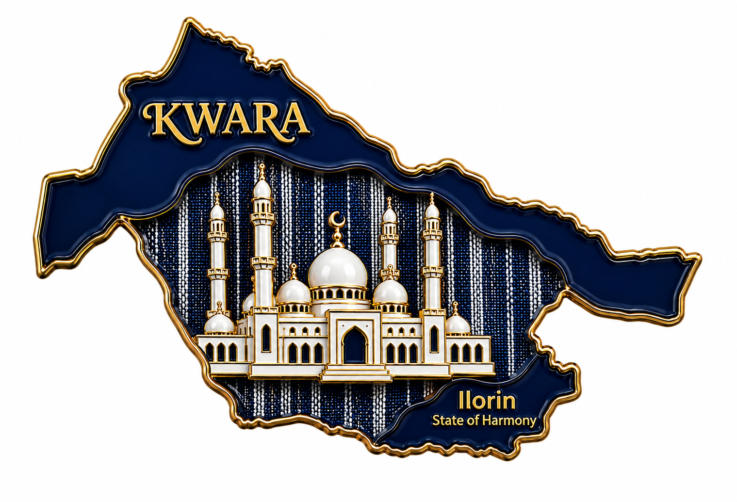 Kwara State Fridge Magnet